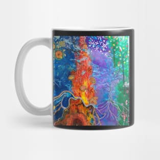 Four seasons Summer Autumn Winter Spring Mug